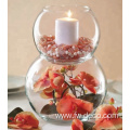 large crystal floor balloon vase for home